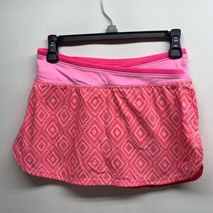 Ivivva girls tennis skirt size 14 pink